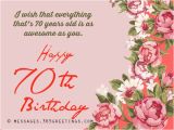 70 Birthday Card Sayings 70th Birthday Wishes and Messages 365greetings Com