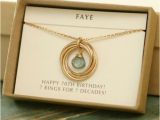 70 Birthday Gifts for Her 70th Birthday Gift for Grandmother Necklace for Mom Gift