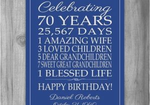 70 Birthday Gifts for Her 70th Birthday Gift Ideas for Herwritings and Papers