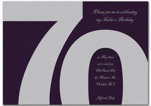 70 Birthday Invitation Template 15 70th Birthday Invitations Design and theme Ideas