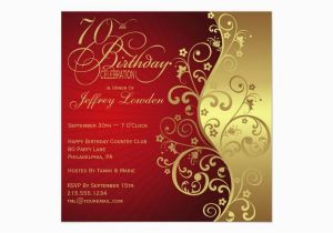 70 Birthday Invitation Template 15 70th Birthday Invitations Design and theme Ideas