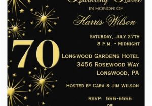 70 Birthday Invitation Template 70th Birthday Party Invitations Wording Free Invitation