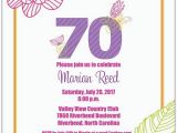 70 Birthday Invitation Wording 15 70th Birthday Invitations Design and theme Ideas