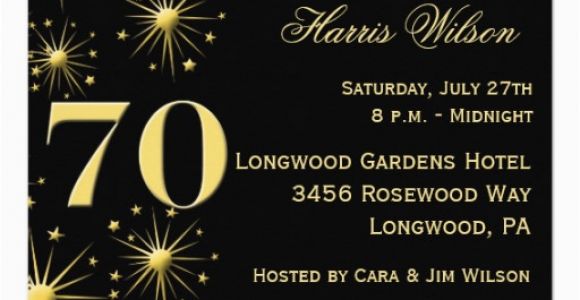 70 Birthday Invitation Wording 70th Birthday Party Invitations Wording Free Invitation