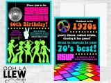 70 Birthday Invites 70s Birthday Invitations Best Party Ideas