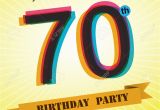 70 Birthday Invites 70th Birthday Invitations Free Templates