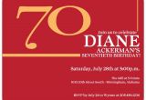 70 Birthday Invites Big 70 Cherry Birthday Invitations Paperstyle