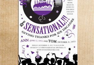 70 S Birthday Party Invitations 70s Party Birthday Invitations Retro Birthday Adult Party