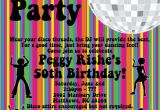 70 S Birthday Party Invitations Disco Party Invitations 70 39 S Disco Dance Party