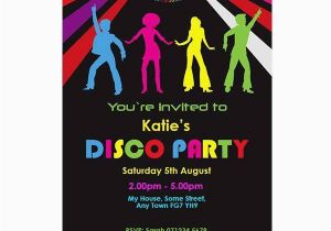 70 S Birthday Party Invitations Disco theme Party Invitations A Birthday Cake