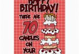 70 Year Old Birthday Cards Happy Birthday 70 Years Old Card Zazzle
