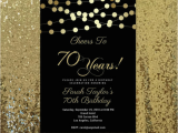 70 Year Old Birthday Invitations 15 Golden Birthday Card Templates Free Premium Templates