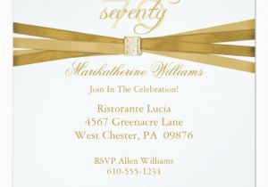 70 Year Old Birthday Invitations Elegant 70th Birthday Party Invitations Zazzle Com