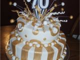 70th Birthday Cake Decorations 70th Birthday Cake Fondant Covered White Cakeplease Let Me