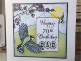 70th Birthday Cards for Him Lynne 39 S Crafty Little Blog My Dad 39 S 70th Birthday Card