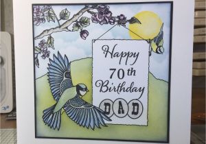 70th Birthday Cards for Him Lynne 39 S Crafty Little Blog My Dad 39 S 70th Birthday Card