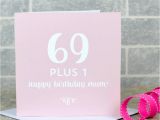 70th Birthday Cards to Print Personalised 70th Birthday Card by Pink and Turquoise