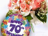 70th Birthday Flowers Delivered 70th Birthday Flowers and Balloon Available for Uk Wide