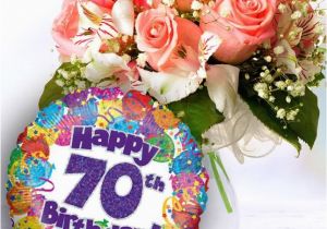 70th Birthday Flowers Delivered 70th Birthday Flowers and Balloon Available for Uk Wide