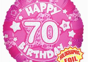 70th Birthday Flowers Delivered Pink Happy 70th Birthday Balloon Easy Florist Supplies