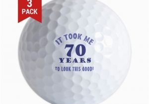 70th Birthday Gag Gifts for Him Hilarious 70th Birthday Gag Gifts Golf Balls by