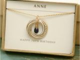 70th Birthday Gift Ideas for Her 70th Birthday Gift Blue Sapphire Necklace September