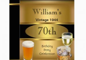 70th Birthday Gifts for Him Australia 70th Birthday Invitations Announcements Zazzle Com Au