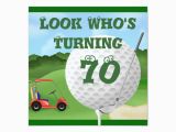 70th Birthday Gifts for Him Golf Fun Golf 70th Birthday Invitations Template Zazzle Com