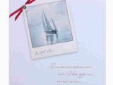 70th Birthday Gifts for Husband Sailing Boat Photograph Husband 70th Birthday Card Clintons