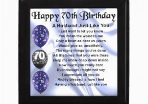 70th Birthday Gifts for Man Husband 70th Birthday Gifts On Zazzle