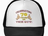 70th Birthday Ideas for Him 70th Birthday Gift for Him Trucker Hat Zazzle