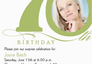 70th Birthday Invitation Card Sample 70th Milestone Birthday Birthday Invitations From