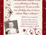 70th Birthday Invitation Wording Ideas Invitation Wording for 70th Birthday Surprise Party Best