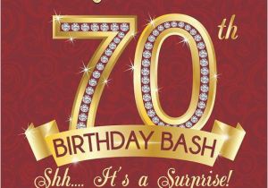 70th Birthday Invitations for Her 15 70th Birthday Invitations Design and theme Ideas