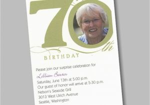 70th Birthday Invitations Wording Samples Wording for 70th Birthday Invitation Invitation Librarry