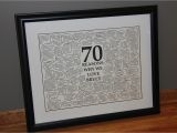 70th Birthday Presents for Him sometimes Creative 70th Birthday Gift