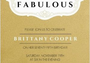 75 Birthday Invitation Wording the Best 75th Birthday Invitations and Party Invitation