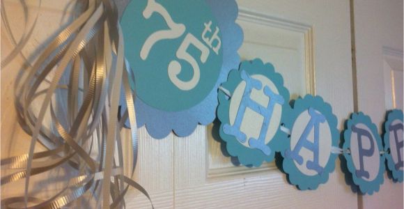 75 Birthday Party Decorations 75th Birthday Decorations Personalization Available