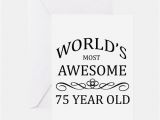 75 Year Old Birthday Cards 75th Birthday Greeting Cards Thank You Cards and Custom
