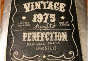 75th Birthday Cake Ideas for Him Vintage Whiskey 40th Aged to Perfection Cake Party Over