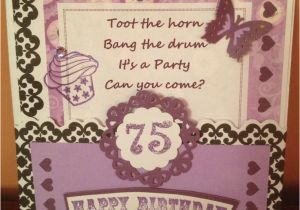 75th Birthday Card Ideas 13 Best Moms 75th Party Ideas Images On Pinterest 75th