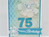 75th Birthday Card Ideas Cecilia 39 S Cards 75th Birthday Cards Birthdays 10