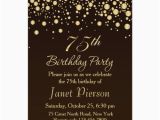 75th Birthday Card Ideas the Best 75th Birthday Invitations and Party Invitation