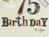75th Birthday Cards for Dad Happy 75th Birthday Foiled Greeting Card Cards Love Kates