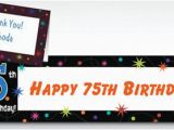 75th Birthday Decorations Party City 70th 75th Birthday Invitations Party City