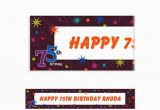75th Birthday Decorations Party City Custom the Party Continues 75th Birthday Invitations