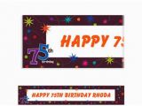 75th Birthday Decorations Party City Custom the Party Continues 75th Birthday Invitations