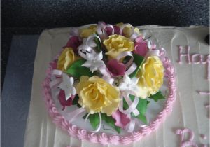 75th Birthday Flowers Delia 39 S 75th Birthday Cake Flowers Up Close I