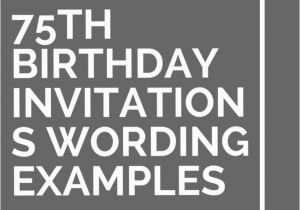 75th Birthday Party Invitation Wording Best 25 75th Birthday Decorations Ideas On Pinterest