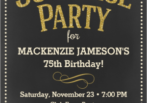 75th Birthday Party Invitation Wording the Best 75th Birthday Invitations and Party Invitation